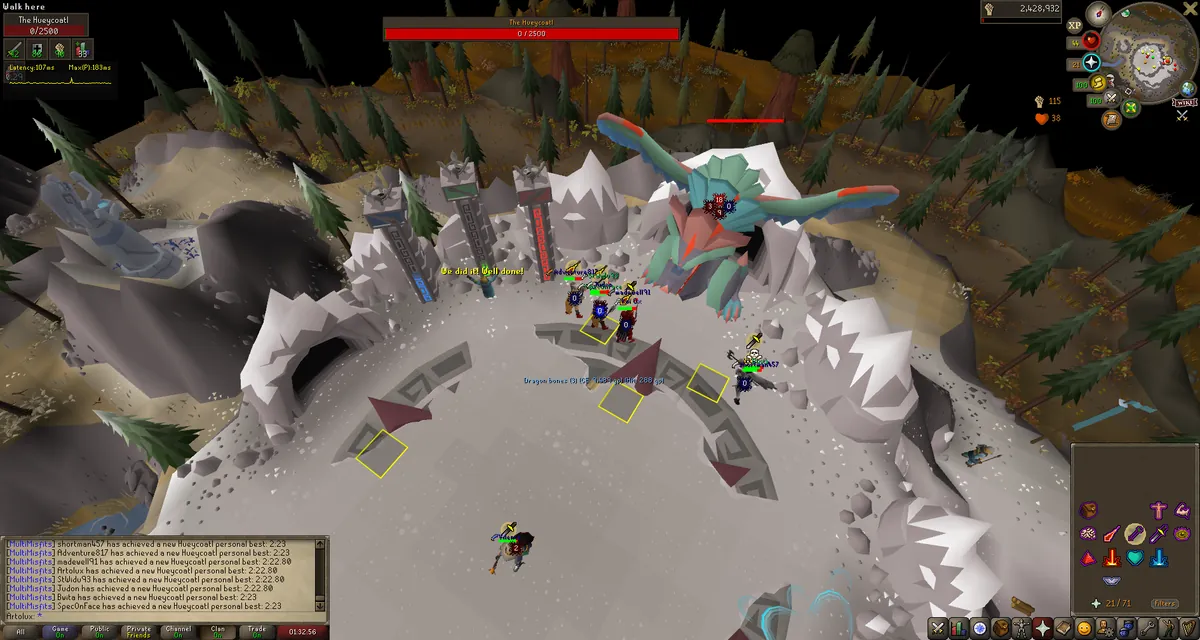 Multi-Misfits boss kill